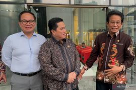Erick Thohir kunjungi KPK sebagai tindak lanjut Town Hall Danantara