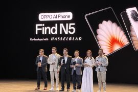 Smartphone lipat setipis dua koin, Oppo Find N5 dilego Rp27,9 juta