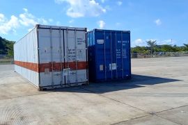 45 Kontainer logistik GT World Asia tiba di Mandalika