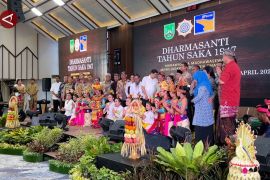 Umat Hindu di Kota Batam rayakan Dharmasanti