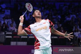 Alwi Farhan bawa Indonesia samakan kedudukan 1-1 lawan Denmark