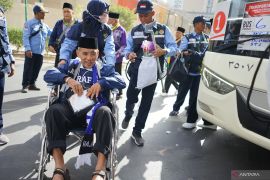 1.617 calon haji lansia tiba di Madinah, terbanyak asal Surabaya