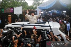 Prabowo bersyukur Indonesia dinaungi masa yang damai puluhan tahun