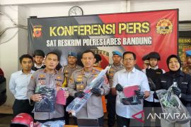 Polrestabes Bandung tangkap pelaku begal sadis terhadap penumpang ojol