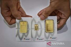 Harga emas di Pegadaian kompak stabil pada 12 Mei