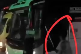 Polisi usut kasus perusakan bus di Tangerang