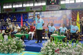 Rano Karno optimis lewat voli Piala Gubernur bisa temukan bibit unggul