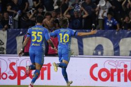 Empoli keluar dari zona degradasi setelah taklukkan Parma 2-1