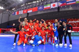Erick: Alhamdulillah timnas futsal putri lolos ke perempat final