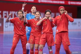 Pelatih futsal putri bangga dengan kerja keras seluruh pemainnya