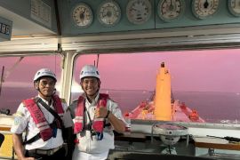 SPJM labuhkan Mothership MV Xin An Ping di Pelabuhan Pulau Baai