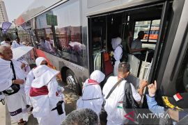 Sembilan kloter jamaah calon haji NTB tiba di Tanah Suci