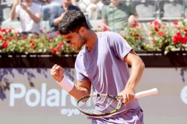 Alcaraz melaju ke perempat final ATP Masters di Roma