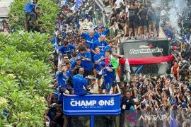 Pawai Persib juara Liga 1 dimulai dari Balai Kota ke Gedung Sate