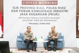 OJK gandeng Polda Riau Jaga Stabilitas Jasa Keuangan