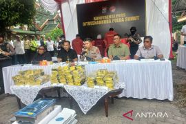 Polda Sumut ungkap sindikat narkoba antarprovinsi, 100 kg sabu disita