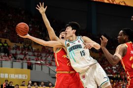 Menilik apakah center bola basket berbakat China siap masuk NBA