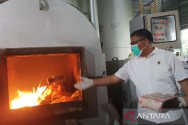 Polisi musnahkan barang bukti sabu seberat 319 kilogram