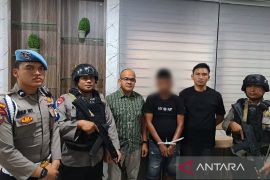 Polda Sumut tangkap dua terduga pelaku pembacokan jaksa