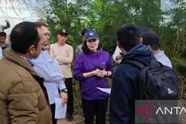 Dirjen PU tinjau lokasi pembangunan SR di Bangka Tengah