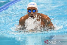 Muhammad Dwiky Raharjo pecahkan rekor nasional 100 meter gaya dada di Kejurnas Akuatik 2025