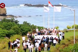 38 delegasi Indonesia Gastrodiplomacy Series tanam pohon di Mandalika