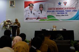 Pemkot Ambon dorong minat baca lewat bimtek membaca nyaring