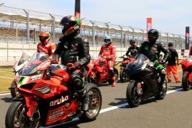 Komunitas motor sport tutup tur wisata NTB di Sirkuit Mandalika