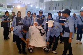 Potret semangat jamaah obesitas beribadah haji di Tanah Suci