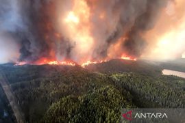 Lebih dari 26.000 warga dievakuasi akibat kebakaran hutan di Kanada