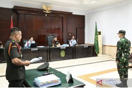 Prajurit TNI AL pembunuh jurnalis dituntut pidana seumur hidup