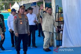 Prabowo tiba di Bengkayang untuk panen raya dan ekspor perdana jagung