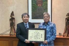 Dekan FEB UI dapat penghargaan Jepang atas riset gizi dan kesehatan