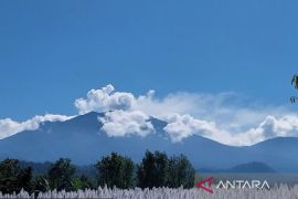 Gunung Raung erupsi dengan letusan 600 meter di atas puncak