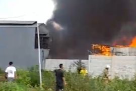 85 personel dikerahkan padamkan kebakaran di Penjaringan