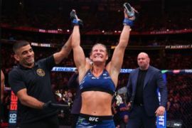 Peraih dua emas judo Olimpiade Harrison sabet gelar pertamanya di UFC