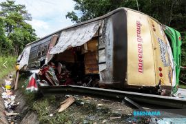 KBRI: Tidak ada WNI korban kecelakaan bus di Perak Malaysia