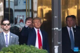 Trump sindir Newsom soal kerusuhan dan kinerja buruk di California