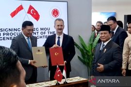 Indonesia-Turki teken MoU beli jet tempur KAAN, disaksikan Presiden