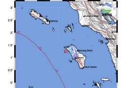 BMKG: Aktivitas Megathrust picu gempa dangkal di Nias Utara Rabu pagi