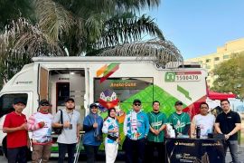 BRK Syariah Ikut Meriahkan HUT I Komjaki Riau pada Kegiatan Jalan Santai dan Donor Darah