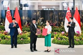 RI-Singapura jalin kerja sama keamanan pangan dan teknologi pertanian