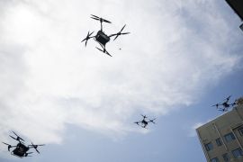 Rute drone baru resmi dioperasikan di Wuhan, China