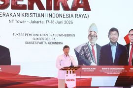 Hashim ajak kader Gerakan Kristiani Indonesia Raya senantiasa rendah hati