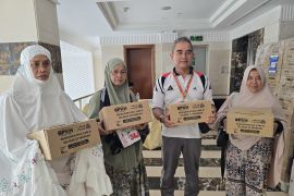Jamaah haji puas atas layanan katering usai puncak haji