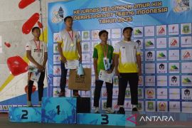 Sumsel patahkan dominasi tim asal Jawa dalam Kejurnas panjat tebing