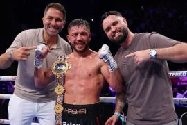 Conah Walker cetak KO brutal untuk pertahankan juara kelas welter