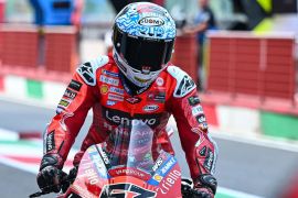 Pecco gunakan Desmosedici GP24 dalam uji coba Misano