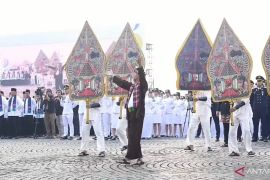 Semarak hajatan ke-498 Jakarta dari sudut Monas