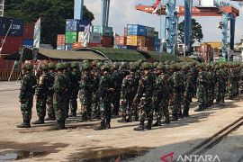 Prajurit Kodam Sriwijaya perkuat program cetak sawah baru di Sumsel